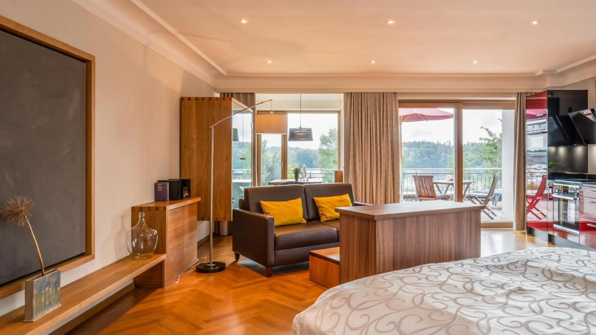 Apartman Ferienwohnung See-Lodge Bad Endorf Németország
